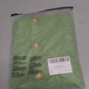 RoseSeek Women's Button Down Sweater Vest Sleeveless Crewneck Knit Knitwear (Green, XL)