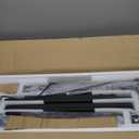 Huuger Dual Motor Electric Standing Desk Frame, Sit Stand up Desk Leg for 47.2 to 86.6 Desktop, Computer Desk Leg with Cable Tray, 3 Memory Height Presets, 2 Hooks, Black Frame Only