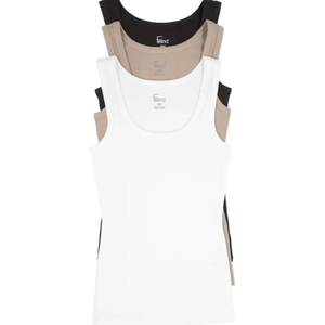 Felina Cotton Ribbed Tank Top - Class Tank Top for Women, Workout Tank Top for Women, Basic layer,  M