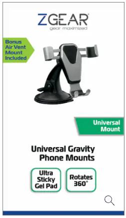 ZGear Gravity Mount