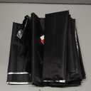 47" W x 72" L 100% Portable Blackout Curtains, Total Darkness No-Drill Black Out Window Cover,Temporary Blackout Shades with Hook & Loop Tape, for Bedroom, Nursery, Dorm, Travel (Black)