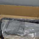 TONGMO Floor-standing 3-Layer Magazine Rack, Brochure Display Stand, made of high-hardness metal, suitable for Exhibitions, Offices, and any organization requiring information display. (3F-Black)