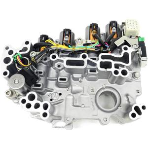 JF015E RE0F11A CVT Transmission Valve Body with Solenoids Compatible with Nissan Sentra,Altima,Rogue,Mitsubishi Outlander, Lancer 2005-2011 OEM Replacement
