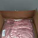 Aurgelmir Womens Winter Ski Suit Fur Collar Coat Windproof Waterproof Warm Ski Jumpsuit Snowsuits (Large, Pink)