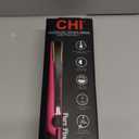 CHI Tourmaline Ceramic Flat Iron Hair Straightener 1", Professional Hair Styling Tool for Silky Smooth Hair, Frizz Control & Curling, Pure Pink 1" Plates