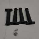4pcs Plastic Furniture Legs, Used to Make Indoor and Outdoor cabinets, Height Adjustable(8inch)