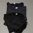 Mens 3 Pack Quick Dry Tank Tops, Moisture Wicking, Mesh Lightweight T-Shirts, Athletic Weightlifting Sleeveless (Black/Navy Blue/Dark Gray)