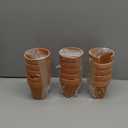 vensovo 3 Inch Terra Cotta & Terracotta Pots with Drainage  20 Pack Clay Flowerpots, Succulent Nursery Planter Great for Plants, Crafts, Wedding Favor