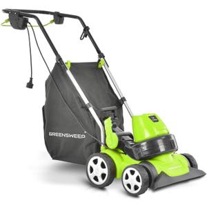 GreenSweep Vac & Blow | Compact 3 in 1 Vacuum, Blower & Mulcher for Small Yards, Artificial Lawns, Grass, Patio's & Driveways, for Upto 1,500 Sq Ft Spaces.