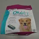 ORAVET Dental Chews for Dogs, Oral Care and Hygiene Chews (Large Dogs, Over 50 lbs.) Pink Pouch, 30 Count (Pack of 1) EXP: 05/21/2026