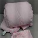 BEDELITE Baby Pink Twin Comforter Set - 2 Peices Boho Pintuck Bedding Comforter Sets, Lightweight Soft & Warm Twin Bedding Sets with 1 Pillowcase for All Season (Twin(68"x 88"))