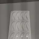 12 Cavity Banana Shape Silicone Chocolate Molds For Chocolate Candy