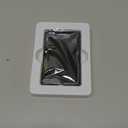 Wallet Tracker Card Android, IP68 Waterproof Smart Card Luggage Tracker Compatible with Google Find Hub (Android Only), Rechargeable Item Locator Finder, Slim Tracking Card for Wallet, Black