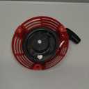 GXV160 Pull Start Recoil Starter Replacement for Honda HRA216 Parts Generator Engine Motor Replace 28400-Z1V-003ZB 28400-ZE7-003ZC(Straight Claw)