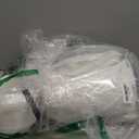 White 90 Inch Pinch Pleated Linen Curtains for Living Room Bedroom Dining Boho Country Light Filtering Pinch Pleat Drapes with Hooks Rings Back Tab Semi Sheer Window Curtains 2 Panels Set 50x90