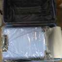 TRIPS EON 2-Piece Hardside 8-Wheel Spinner Luggage Set: 20" Carry-On & 28" Checked Suitcase Size Luggage, Ashleigh Blue