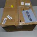 Wenqik 10 Pack 5 Quart Hanging Chicken Feeders Trough Goat Feeder Duck Water with Metal Clips Chicken Waterer Bucket for Fence Turkeys Horse Pig Deer Goose Livestock Poultry Supplies (Dark Gray)