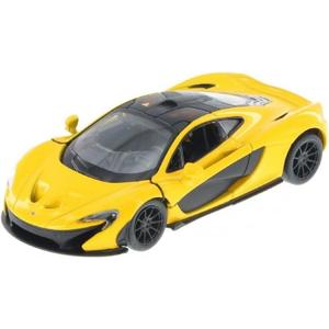 KiNSMART McLaren P1 1/36 Scale Diecast Model Toy Car (Yellow)