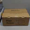 Large Baby Playpen for Babies and Toddlers, Playpen 7450, Large Baby Play Yards Indoor & Outdoor, Sturdy Safety Baby Play Pen with Soft Breathable Mesh, Toddlers Activity Center with Anti-Slip Base (Grey)