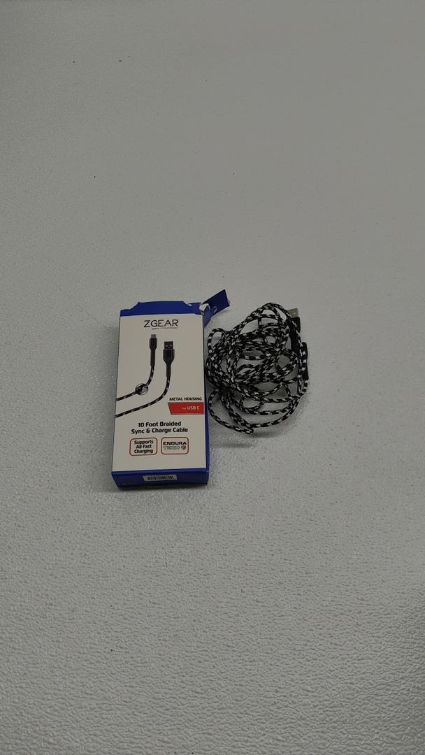 ZGear 10 Foot Braided Sync & Charge Cable, for USB C