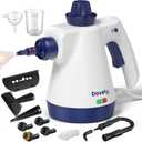 Steam Cleaner, Pressurized Handheld Steam Cleaner for Home with 12pcs Accessories & Safety Lock, Multi-Surface & Powerful Home Use Steamer for Cleaning, Car, Bathroom, Shower, Window, Grime, Grease