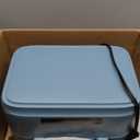 bella 4 Qt TriZone Air Fryer, EverGood Ceramic Nonstick Coating, Dual Basket Design w Removable Divider, Digital Touchscreen Control w 6 Preset Cooking Options, 1200 Watt, 3lb Capacity, Surf