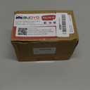 auovo Fuse Box Coin Container Storage Tray Compatible with Subaru Crosstrek Impreza XV Forester Legacy Outback WRX STI Ascent (Beige Tray with Orange Red Black Liners)