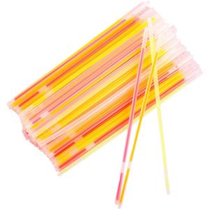 100pcs Glow Bracelets Sticks for Party Decorations Colorful Glowing Props for Birthdays Halloween Camping and Festivals