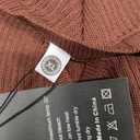 Iandroiy Cropped Cardigan Bolero Shrug for Women Button Down Long Sleeve Knit Sweater for Dresses (X-Large, Coffee)