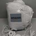 Thermylux Electric Mattress Pad Queen Size Quilted Wave 10 Heat Settings & Dual Control with 12 Hour Auto Off,Deep Pocket Fits up to 18",Coral Fleece Bed Warmer,ETL Certified Machine Washable,60"x80"