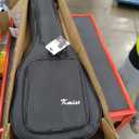 Concert Ukulele,Kmise 23 Inch Mohogany Ukelele with Bag and Digital Tuner for Adults Beginners