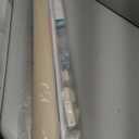 Solar Window Roller Shades, Faux Linen Beige Waterproof Light Filtering Cordless Roller Blinds, UV Protection Flame Retardant Sun Shades for Windows, Doors, Living Room, Kitchen