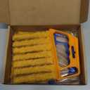 2 Pcs Blind Cleaner Duster Tool,Blind Dusters for Cleaning,Cleaning Brush,7 Finger Dusting Cleaner Tool for Window & Air Conditioner,Window Blinds Cleaner Microfiber Washable