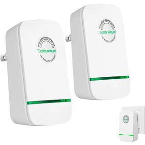 New Universal Energy-Saving Box, Reduce Electricity Bills, Plug-and-Play, Power Factor Corrector for Home and Office Use (2Pcs)