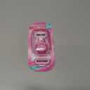 DreamGenius Travel Razors for Women, Travel Size Toiletries Include 1 Handle and 2 Cartridges, Extra Smooth 5-Blade Travel Essentials Razor with Case for Shaving, Pink