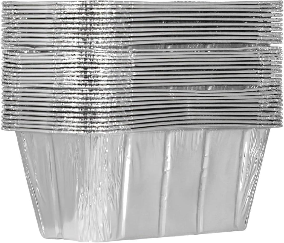 BLACKSTONE 5709 Grease Cup Liners for Rear Grease Griddles - 30-Pack (Silver)