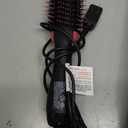 One-Step Hot Air Blow Hair Dryer Brush - 2.4 Inch HairDryer Styler and Volumizer for All Hair Types - Professional Blowout Style and Dry Quickly for Smooth, Frizz-Free Results (Black)