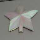 8.3 Inches Christmas Star Tree Topper Glitter Mini Sisal Star for Christmas Small Xmas Tree Top Decoration Ornament for Home Xmas Holiday Gift Decor(Colorful White)