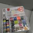Sewing Machine for Beginners with Extension Table Mini Sewing Machines Kit Supplies 12 Built-in Stitches with Needles Assorted Thread Kit Starter Kit Easiest for Adult and Kids Ages 8-12 Easy Sewing