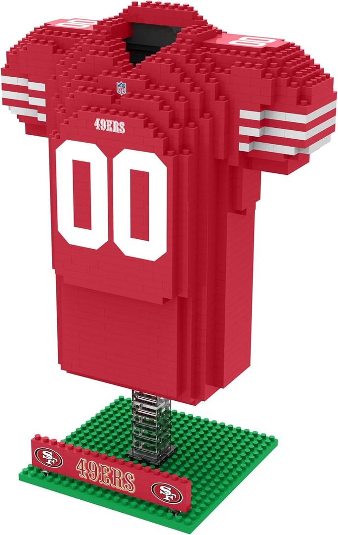 FOCO NFL Team 3D BRXLZ Jersey Puzzle (One Size)