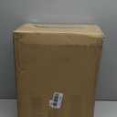 SNSLXH 5 Pack Stackable Closet Storage Basket, Multifunctional & Foldable Closet Organizer for Bathroom Kitchen Laundry Room Wardrobe Storage, Space-Saving Clothes Storage Drawer Organizer, White