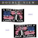 Char-lie Kirk Flag 3x5 Feet Outside Freedom Flag with 2 Brass Grommets, for Bedroom Living Room Garden Decor