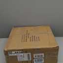 Amazon Basics Panini Press & Electric Indoor Grill with Temperature Control, Non-Stick Ceramic Plates, Black