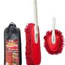 The Original California Car Duster Detailing Kit with Plastic Handle, Model Number: 62445 , Red