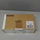Philips LED 40W A19 4-Pack Vintage Edison Soft White (2700K) 500 Lumen (5.5W = 40W) Dimmable Flicker-Free Light Bulbs