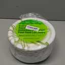 Amazon Basics Everyday Disposable Paper Plates, 8.62 Inch, Microwave-Safe, Cut Resistant, Soak-Proof, 100 Count