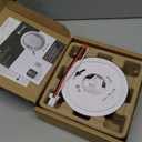 Kidde Hardwired Smoke Detector, 10-Year Battery Backup, Interconnectable, LED Warning Light Indicators, 20SA10