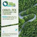 Gonex Compression Packing Cubes, Expandable Storage Travel Luggage Bags Organizers with Shoe Bag, Clear Toiletry Bag (Black)