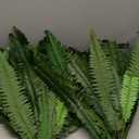 Nearly Natural 48-in Artificial Boston Fern, Set of 2, Large Hanging Fake Plant Wall Decor with 67 Fronds, Faux Fern Vines that Look Real for Home and Office Decor