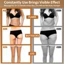 Lymphatic Drainage Massager  Portable Cellulite Massage Tool with 19 Intensity Levels for Relaxing Neck, Legs, Arms & Belly